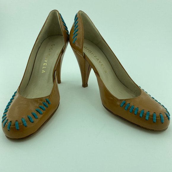 GIGI FAVELA LARISSA SHOES, SIZE 36(ITALY) US-6 NIB - Picture 5 of 13